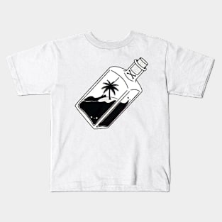 Paradise in a bottle Kids T-Shirt